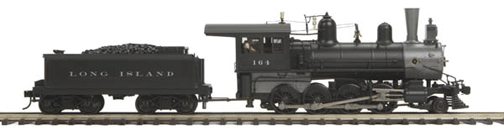 Premier Steam H-3 2-8-0 Consolidation w/Proto-Sound(R) 3.0 & Scale Wheels -- Long Island #164