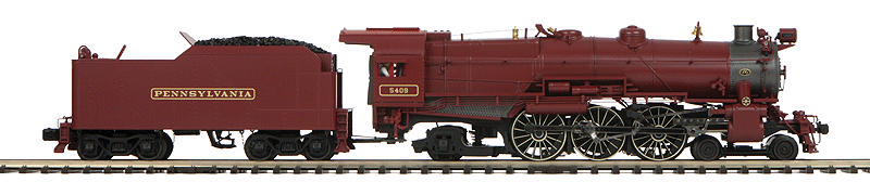 RailKing(R) Premier Steam 1928 K-4s 4-6-2 w/Proto-Sound 3.0 & DCS - 3-Rail -- Pennsylvania Railroad #5409 (Tuscan, graphite)