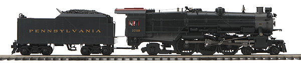 RailKing(R) Premier Steam Modern K-4s 4-6-2 w/Proto-Sound 3.0 & DCS - 3-Rail -- Pennsylvania Railroad #3750 (black, graphite)