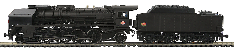 Class 141.P 2-8-2 w/Proto-Sound 3.0 & Scale Wheels - 3-Rail - Premier(R) -- French National Railways SNCF Chaumont