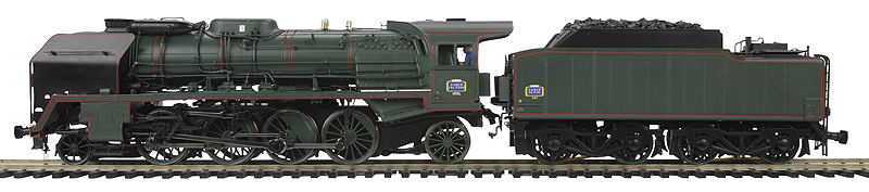Class 141.P 2-8-2 w/Proto-Sound 3.0 & Scale Wheels - 3-Rail - Premier(R) -- French National Railways SNCF Le Mans