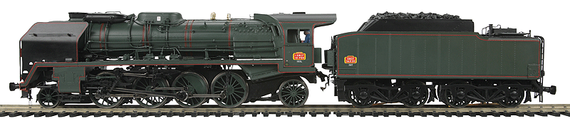 Class 141.P 2-8-2 w/Proto-Sound 3.0 & Scale Wheels - 3-Rail - Premier(R) -- French National Railways SNCF Noisy Le Sec