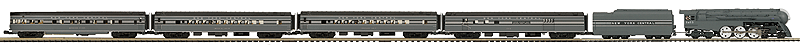 21st Century Limited Passenger Train-Only Set w/Proto-Sound 3.0 - 3-Rail -- New York Central (1940 Scheme)