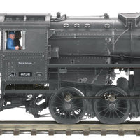 Class BR 44 - 3-Rail w/Proto-Sound 3.0 Hi-Rail Wheels - Premier(R) -- German State Railroad DRG (Era IIIc)