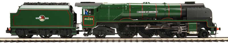 Duchess Class 4-6-2 - 3-Rail Hi-Rail w/Proto-Sound 2.0 Train-Only Set -- British Railways #46234 Duchess of Abercorn w/LMS Baggage Car