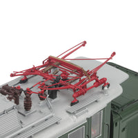 E94 Electric w/Proto-Sound 3.0 & Hi-Rail Wheels - 3-Rail - Premier(R) -- German Federal Railway DB (green, silver)