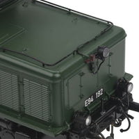 E94 Electric w/Proto-Sound 3.0 & Hi-Rail Wheels - 3-Rail - Premier(R) -- German Federal Railway DB (green, silver)