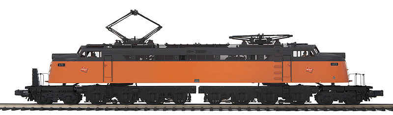 L-5 Little Joe Electric w/Proto-Sound 2.0 & Hi-Rail Wheels - 3-Rail - Premier( -- Milwaukee Road (orange, black, Logo on Cab)