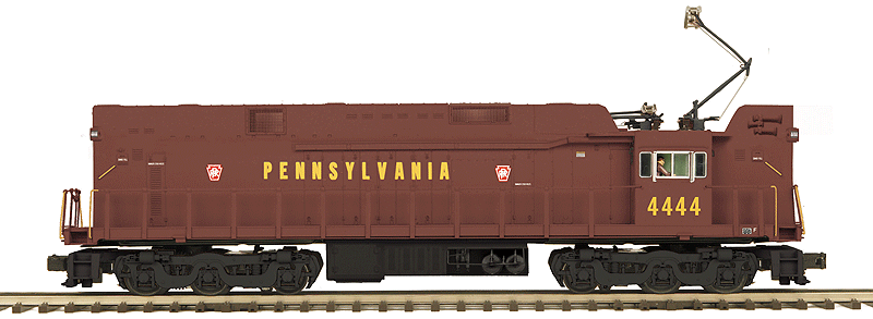 E44 Electric w/Proto-Sound 3.0 - 3-Rail - Premier(R) -- Pennsylvania Railroad #4444 (Tuscan)