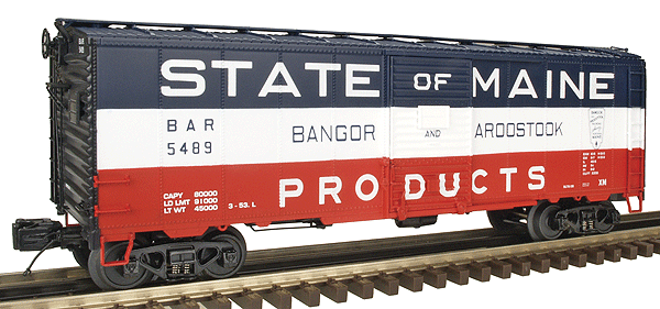 Premier 40' AAR Boxcar -- Bangor & Aroostook
