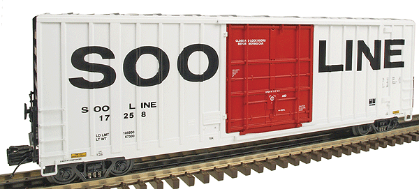 Premier 50' High Cube Boxcar -- SOO Line