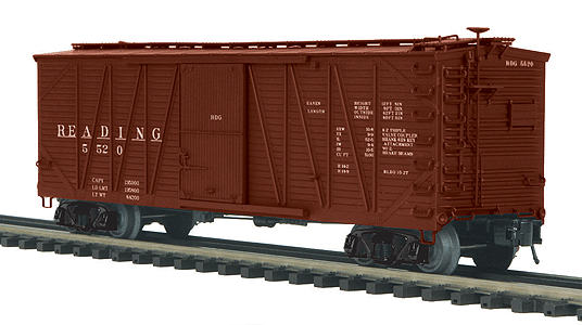 Premier 40' USRA Single-Sheathed Boxcar -- Reading