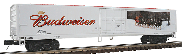 Premier 60' Reefer Car -- Budweiser