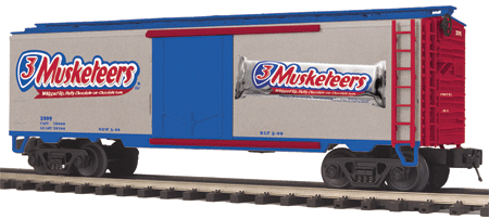 Premier Reefer Car -- 3 Musketeers
