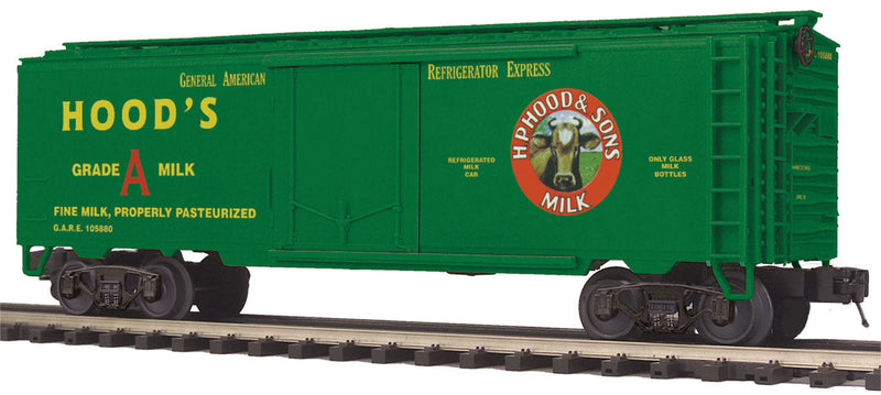 Operating Reefer Car -- H.P. Hood & Sons