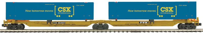 Spine Car w/Cntnr CSX 2/