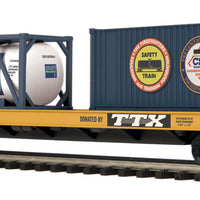 Flat w/Tnk Container CSX