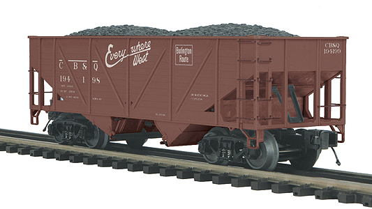 Premier 34' Composite Hopper -- Chicago, Burlington & Quincy