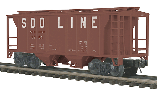Premier Ps-2 Hopper Car -- Soo Line