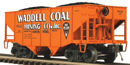 Premier 2-Bay Fishbelly Hopper -- Waddel Coal