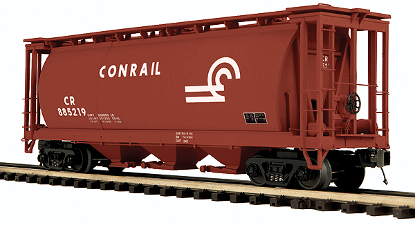 Premier 3-Bay Cylindrical Hopper -- Conrail