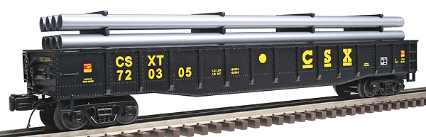 Premier Gondola w/Pipe Load -- CSX