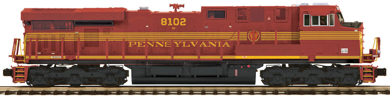 GE ES44AC - 3-Rail w/Proto-Sound 3.0 & Scale Wheels - Premier(R) -- Norfolk Southern #8102 (Pennsylvania Heritage, Tuscan Red, 5-Stripe)
