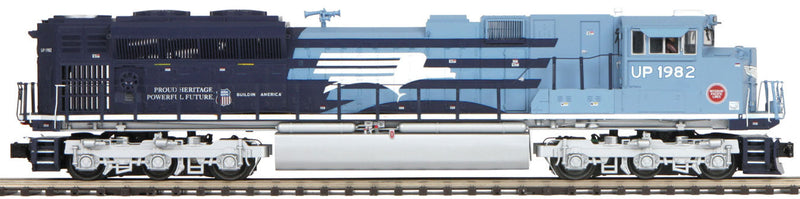 EMD SD70ACe - 3-Rail w/Proto-Sound 3.0 & Scale Wheels - Premier(R) -- Union Pacific #1982 (Missouri Pacific Heritage, blue, white, silver)