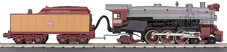 Railking Steam 4-6-2 Bantam w/Tender R-T-R w/Proto Sound 2.0 -- Milwaukee Road