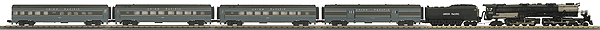 RailKing 4-8-8-4 Big Boy Speciality Passenger Set w/Proto-Sound 2.0 -- Union Pacific w/4 Cars