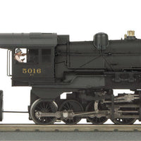 Erie 2-8-8-8-2 Triplex w/Proto-Sound 3.0 - 3-Rail - RailKing(R) Imperial -- Erie #5016 (black, graphite)