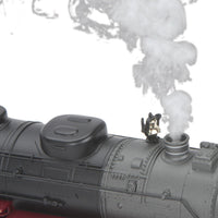 Class L-3 4-8-2 Mohawk - 3-Rail w/Proto-Sound 3.0 - RailKing(R) -- New York Ontario & Western #406 (black, maroon, yellow, graphite)