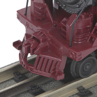 Class L-3 4-8-2 Mohawk - 3-Rail w/Proto-Sound 3.0 - RailKing(R) -- New York Ontario & Western #406 (black, maroon, yellow, graphite)
