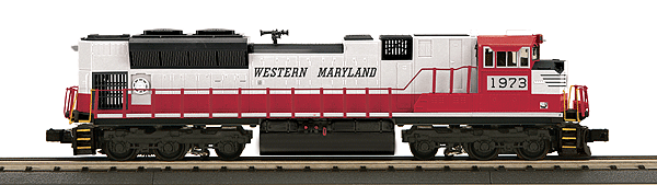 RailKing(R) Imperial(TM) EMD SD70ACe w/Proto-Sound 3.0, Smoke & DCS(TM) -- Western Maryland #1973 (red, white, black)