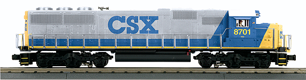 EMD SD60 - 3-Rail Scale Unpowered - RailKing(R) -- CSX