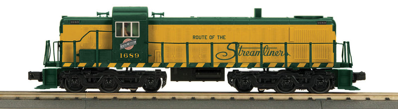 Alco RSD5 - 3-Rail Proto-Sound 3.0 - RailKing -- Chicago & North Western 16891689