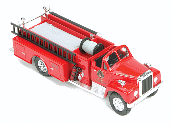 Die Cast Fire Truck -- red