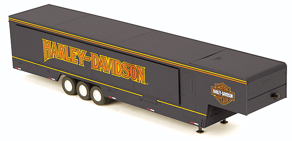 Semi Trailer w/Opening Side Doors & Interior Lighting -- Harley-Davidson