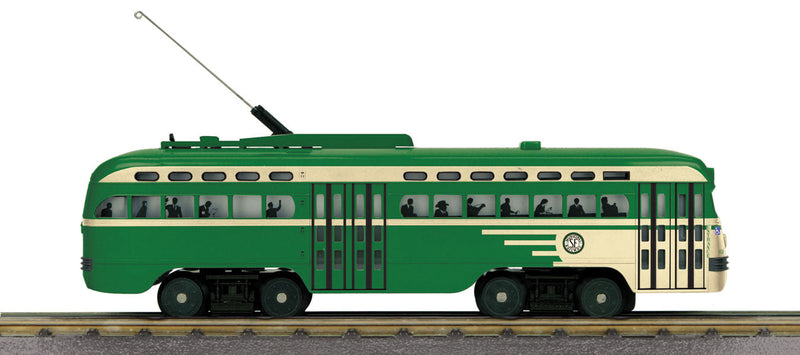 PCC Electric Streetcar - 3-Rail w/Proto-Sound 3.0 - RailKing(R) -- San Francisco Municipal Railway #1050