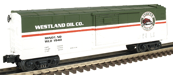 RailKing Boxcar -- Buffalo Gasoline