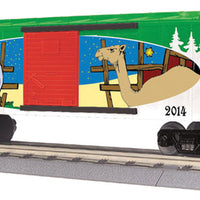 Boxcar - 3-Rail - Ready to Run - RailKing(R) -- Christmas Nativity Scene