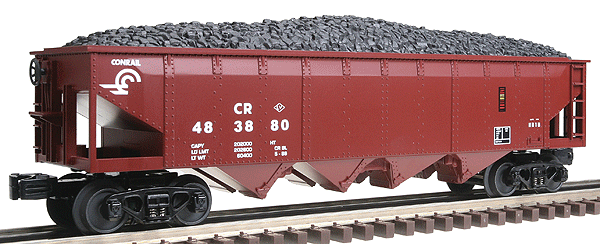 RailKing 4-Bay Hopper -- Conrail