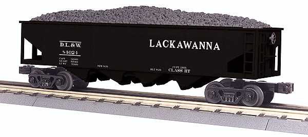 RailKing 4-Bay Hopper -- Lackawanna