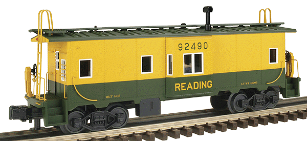 RailKing Bay Window Caboose -- Reading