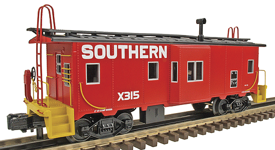 RailKing Bay Window Caboose -- Southern