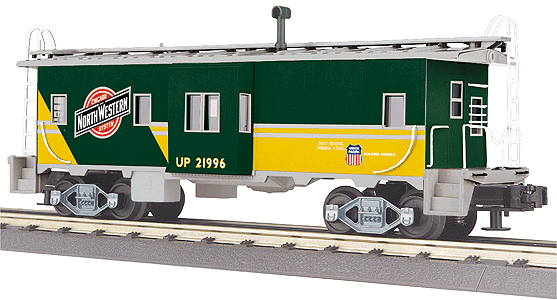 RailKing Bay Window Caboose -- Chicago NorthWestern