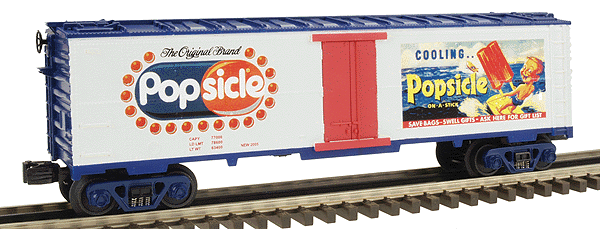 RailKing Modern Reefer Car -- Popsicle