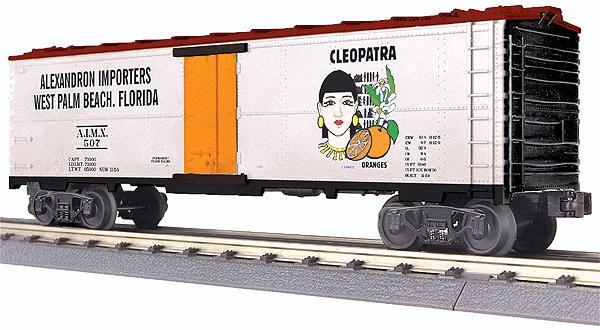 RailKing Modern Reefer Car -- Florida Oranges