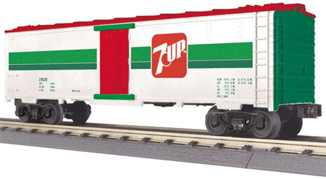 RailKing Modern Reefer Car -- 7-Up