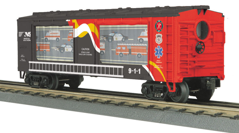 Operating Action Car - 3-Rail - Ready to Run - RailKing(R) -- Norfolk Southern